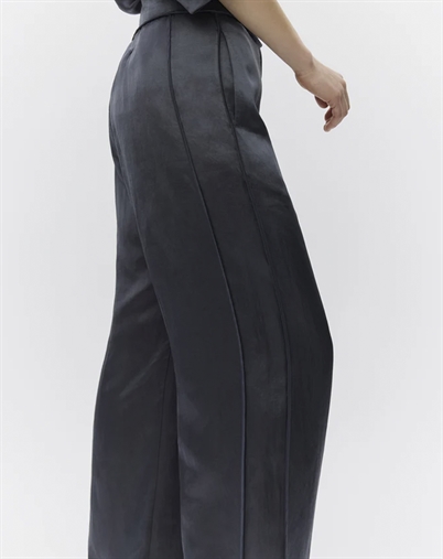 Day Birger et Mikkelsen - Elms High Shine Blend Bukser - Ebony